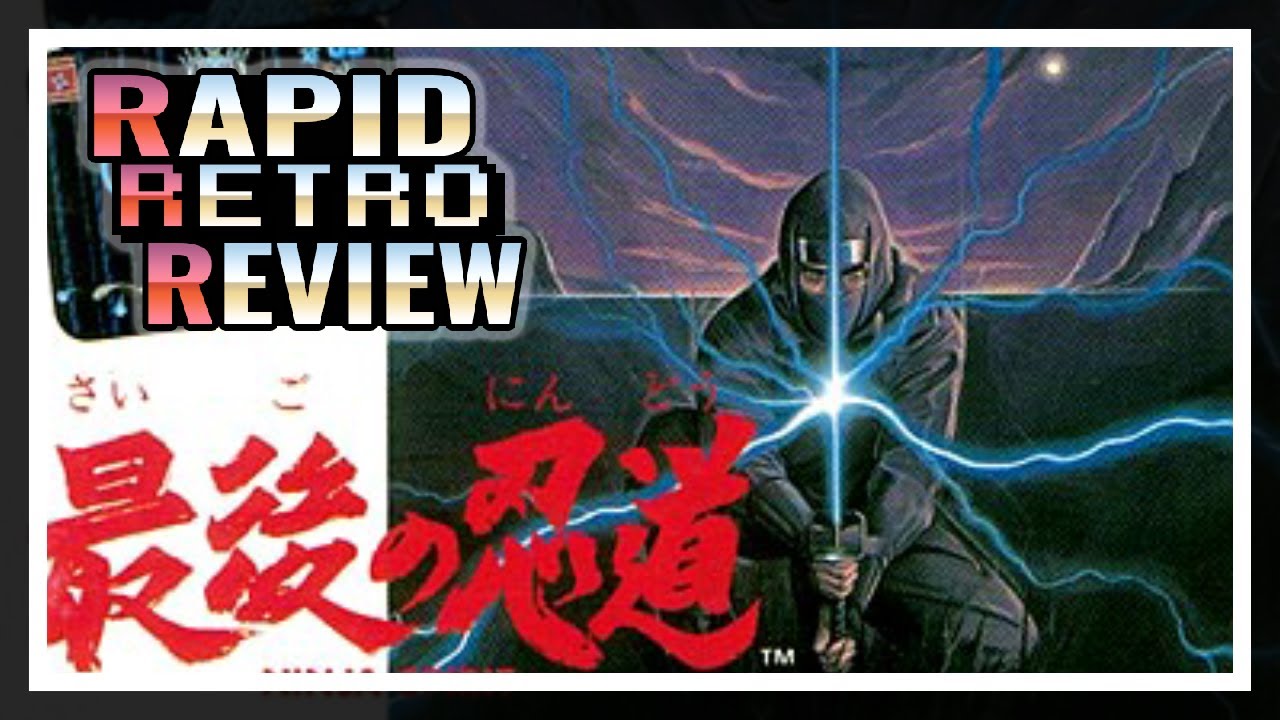 NINJA SPIRIT - Hardcore Ninja Action | RAPID RETRO REVIEW