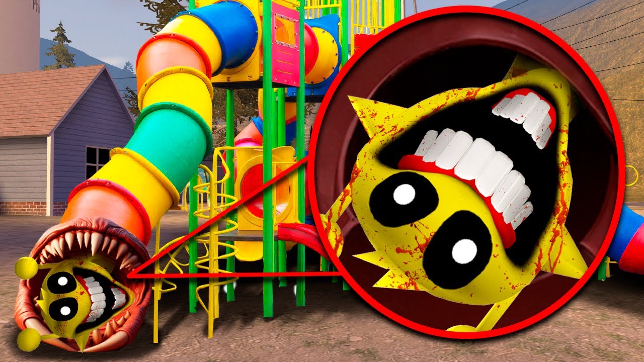 SLIDE EATER EATS SPRUNKI... (Garry's Mod Sandbox)
