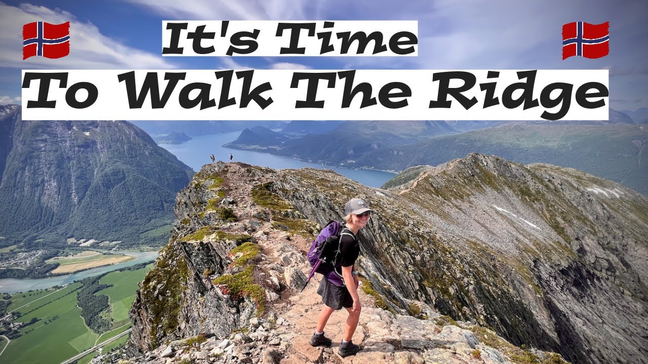 Is This Norways Scariest Hike ??? | Van Life Norway