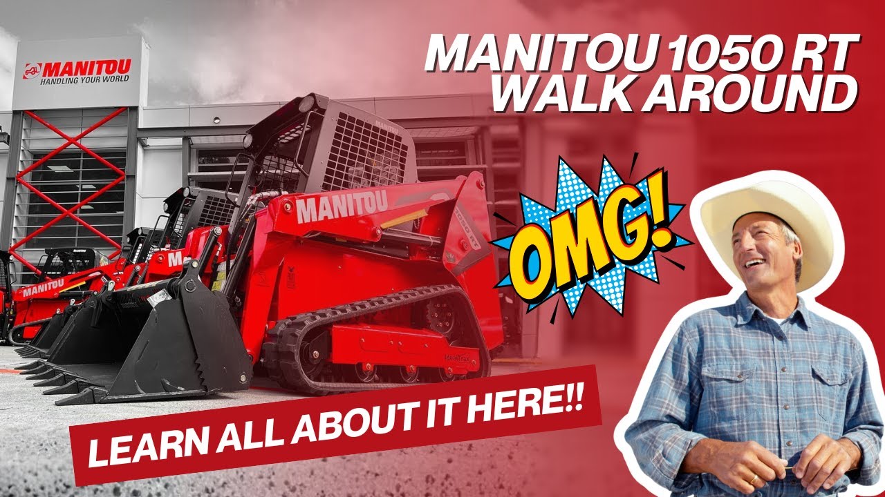 MANITOU 1050RT TRACK LOADER WALK AROUND