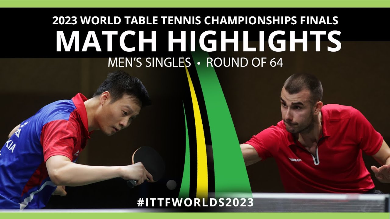 Tomislav Pucar vs Yang Wang | MS R64 | 2023 ITTF World Table Tennis Championships Finals