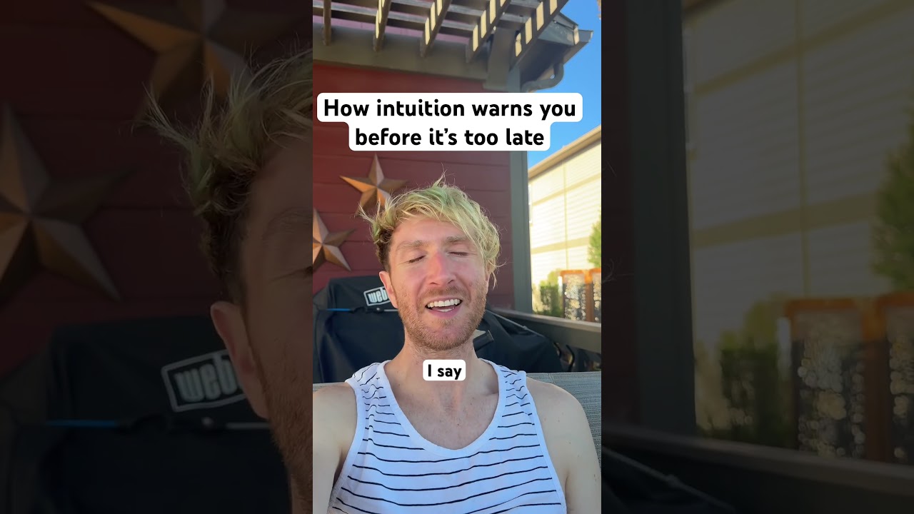 How intuition warns you before it&rsquo;s too late. #Intuition #GutFeeling #Warning.