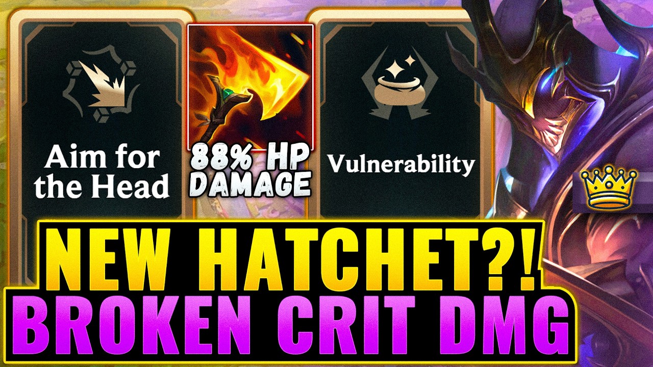Insane Item Rework: Oneshotting with Giga-Buffed Hellfire Hatchet | League Arena Gameplay