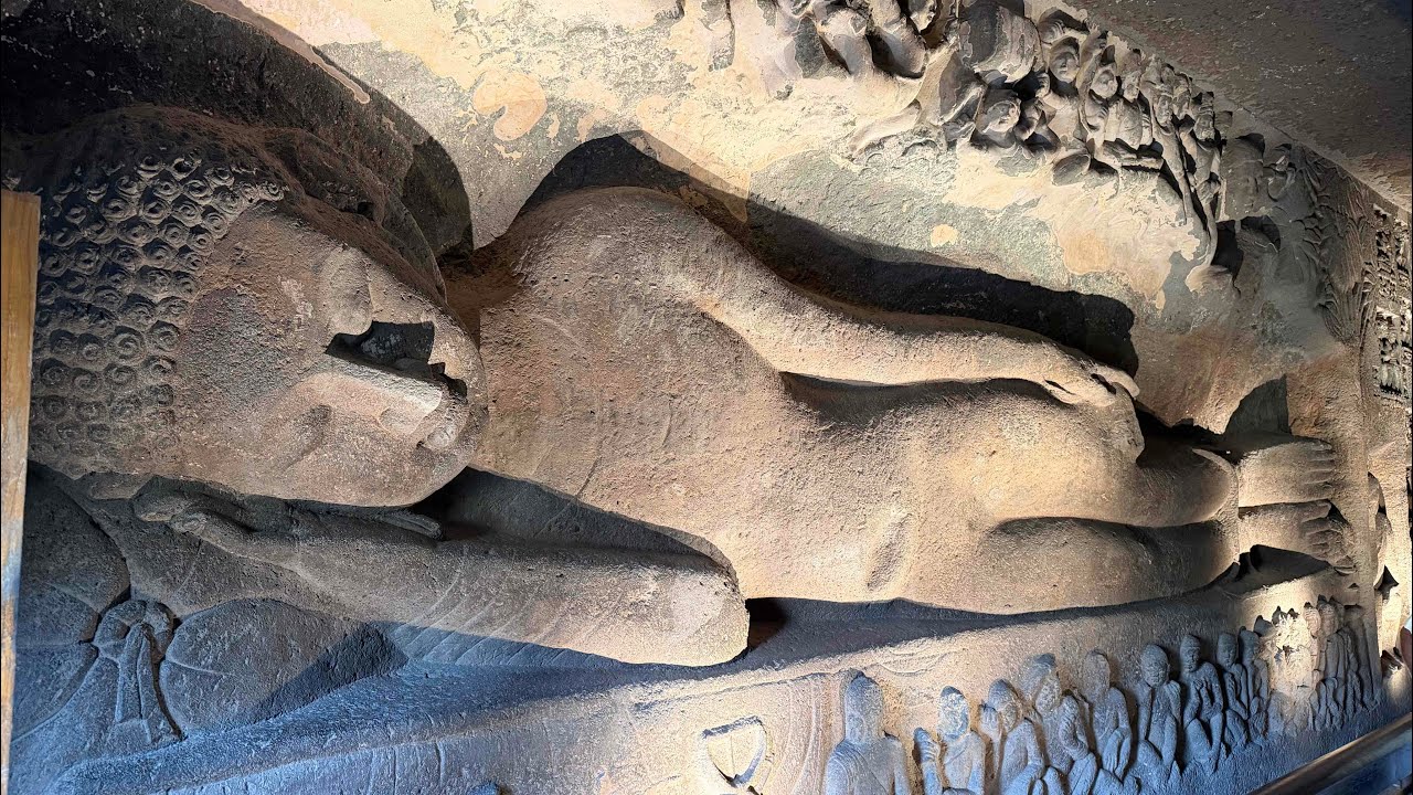 Season 10. Day 5. Visit to the Ajanta Caves a UNESCO World Heritage site