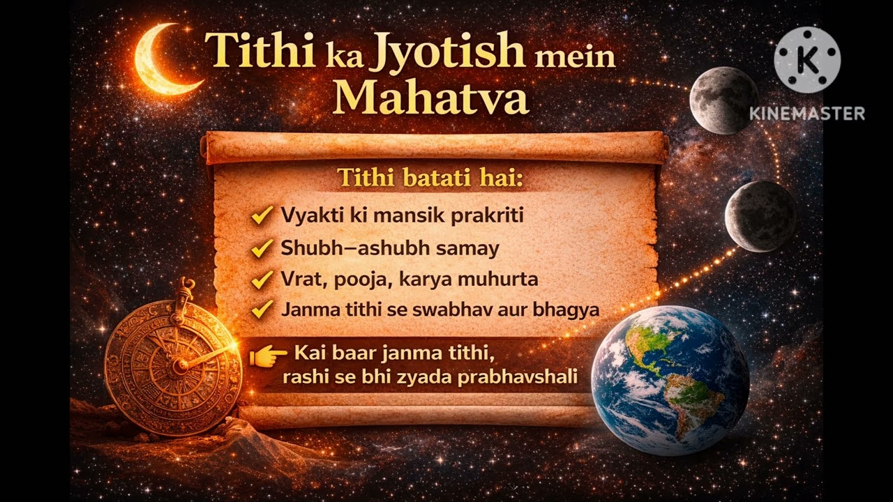Tithii kishe khate hain # janam kundali janmpatrika # kundli #janam kundali dekhna shikhe 