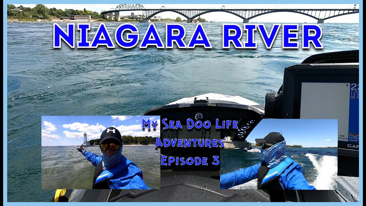 Niagara river on a Sea Doo