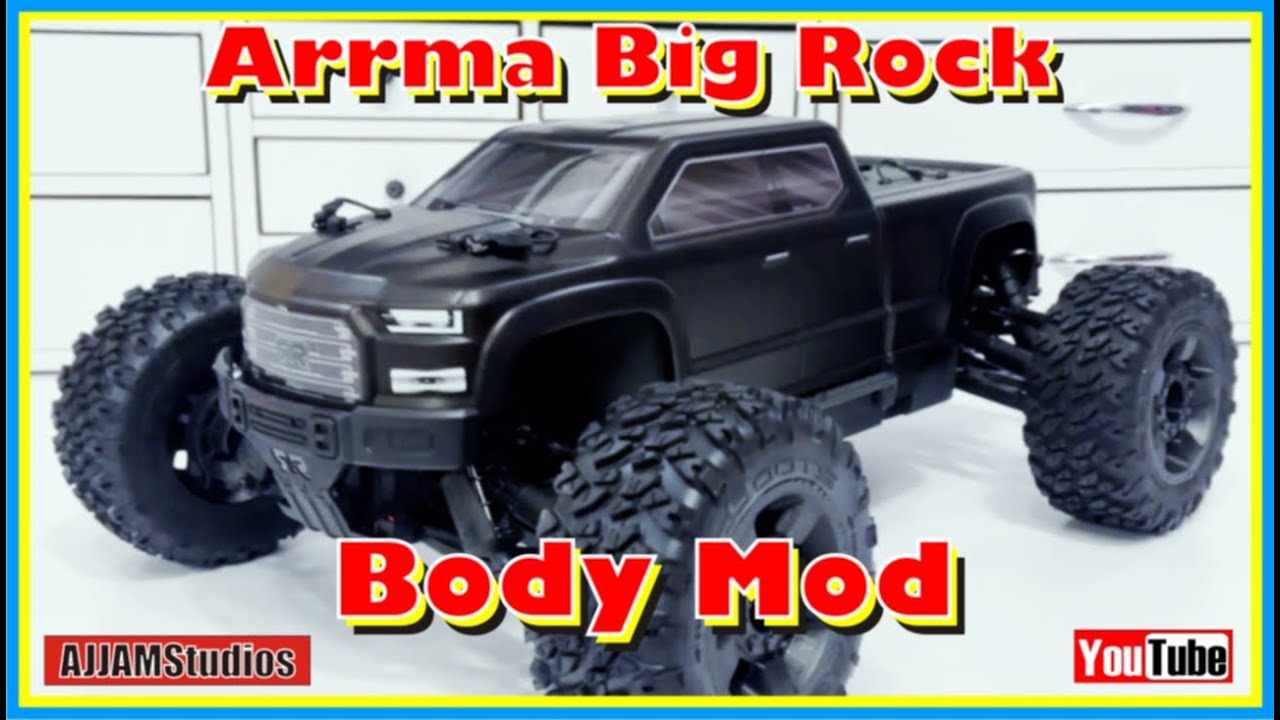 Arrma Big Rock body mod