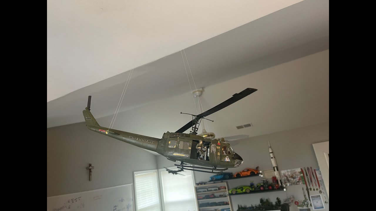 How to hang model Aircraft
