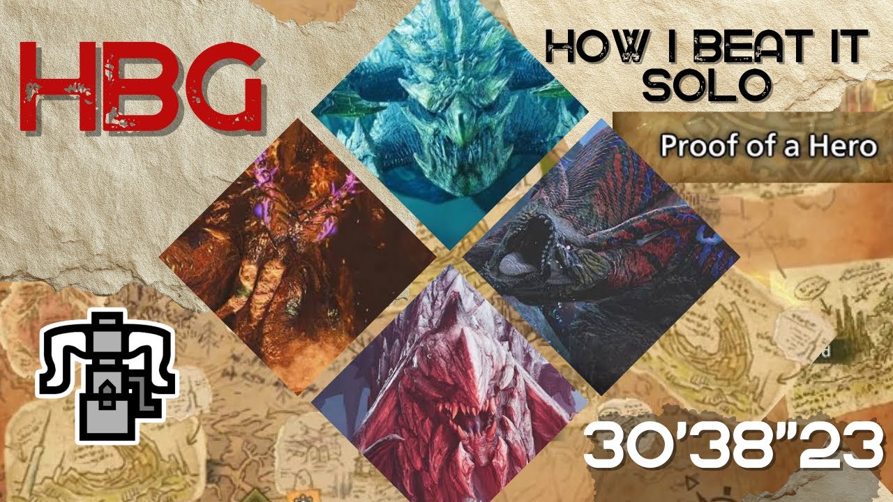 [MH Wilds] Proof of a Hero| HBG Solo | How I beat it! 
