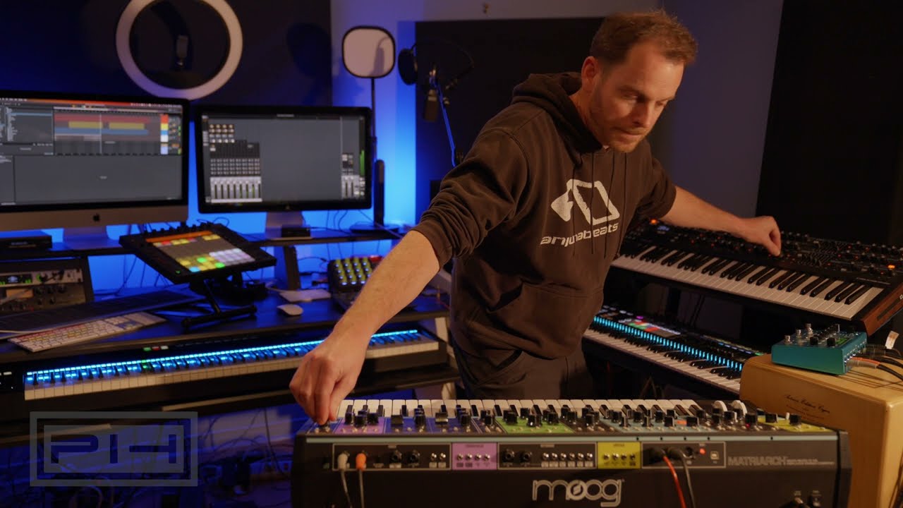 PLH - Moog Matriarch + Novation Summit + BigSky MX + Ableton Push