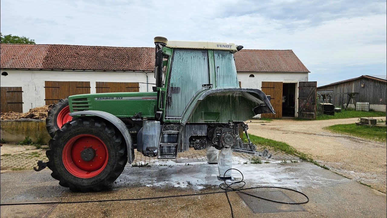 Der 312er in neuem Glanz! Wir hübschen den großen auf! Fendt Farmer 312 #Vlog37