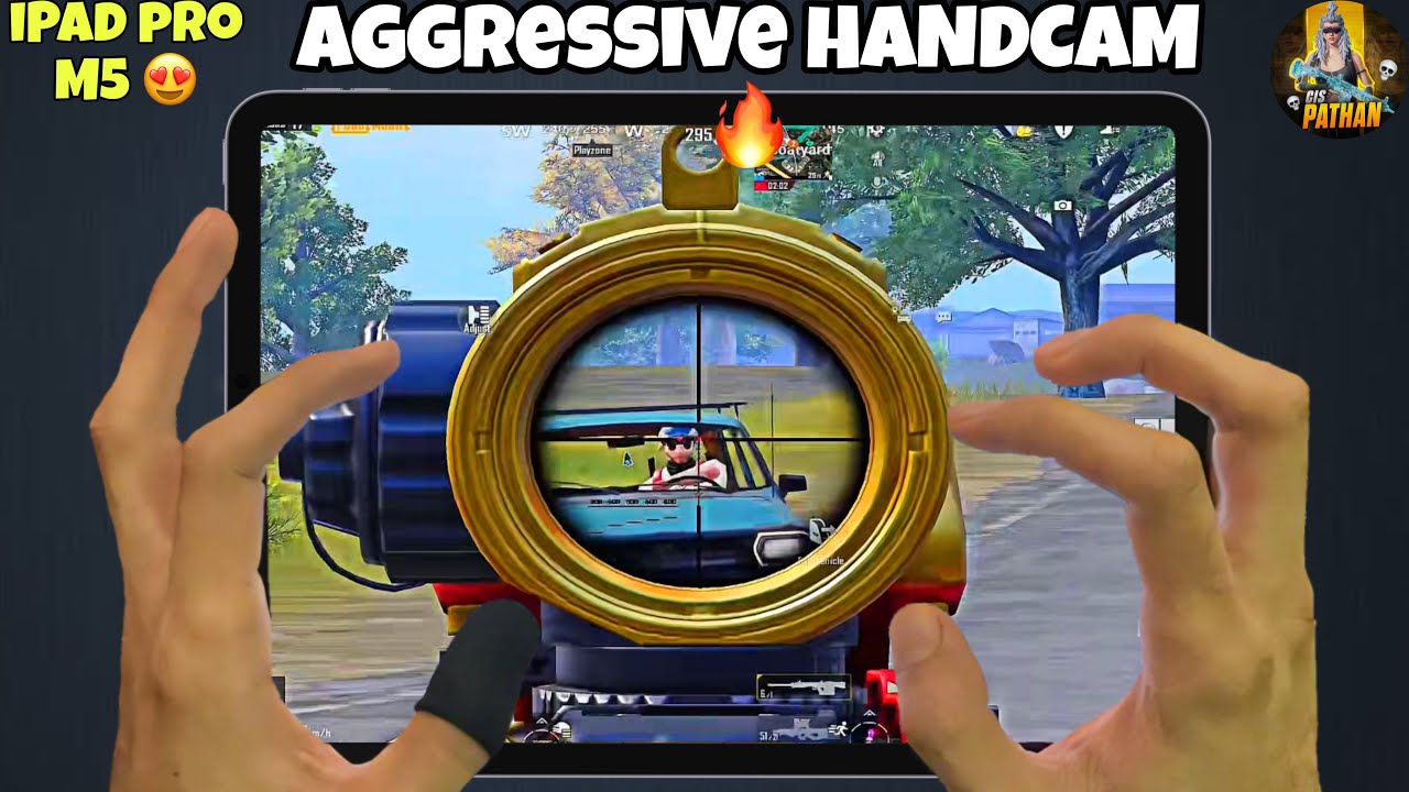 iPad Pro m5 😍 PUBG HANDCAM Smooth + 120 FPS 🔥 pubg test / Gameplay/ Best sensitivity