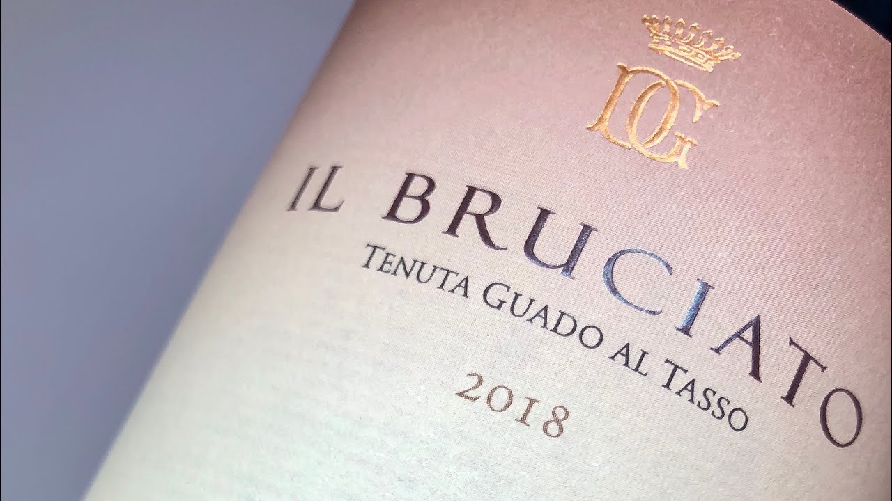 Bolgheri D.O.C. 2018 “Il Bruciato” – Tenuta Guado al Tasso Antinori