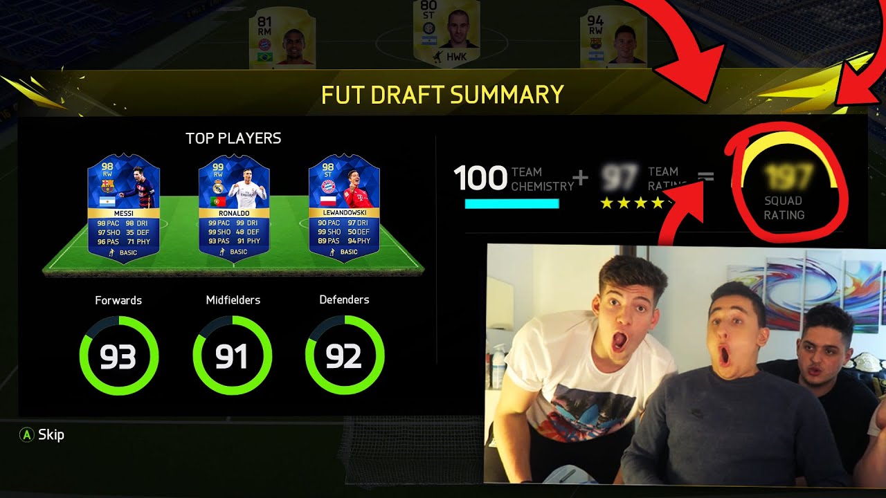 197 FUT ДРАФТ ВЫЗОВ!!! - ПРОЕКТ FUT FIFA 16