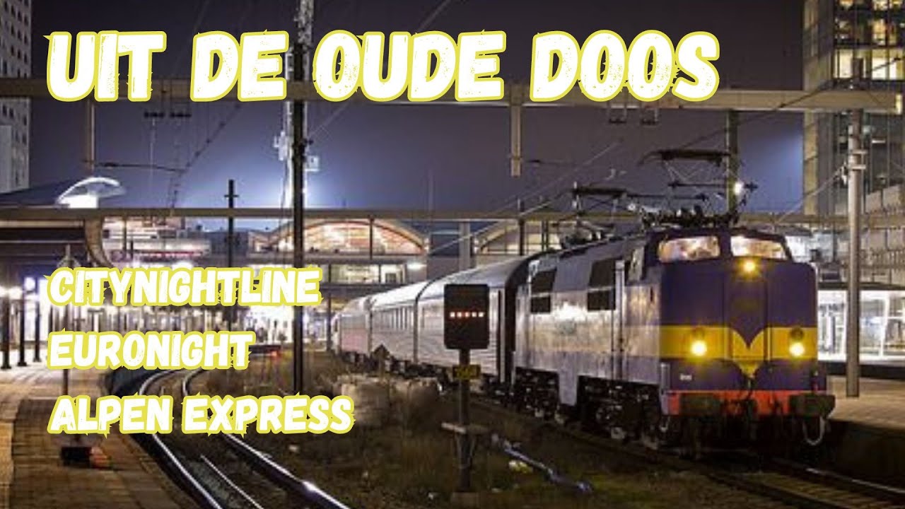 Nachttreinen compilatie op Utrecht centraal december 2012