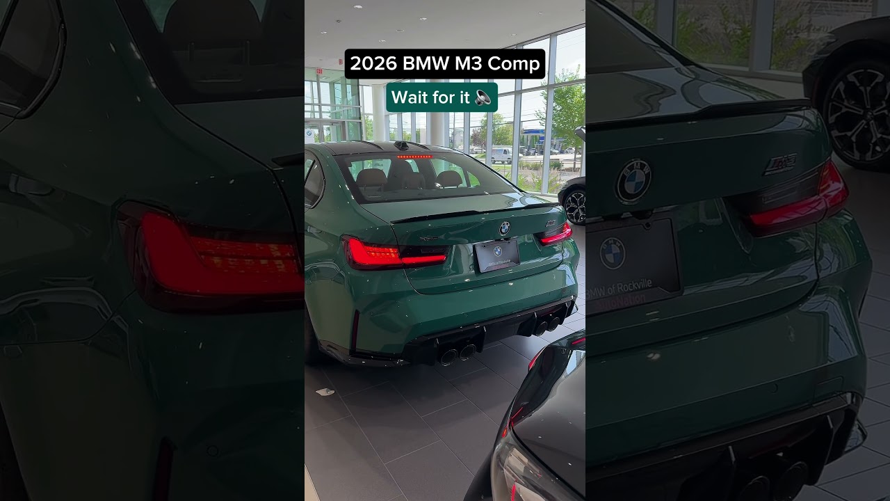 STARTUP SOUND 2026 BMW M3 COMPETITION #bmw #shots