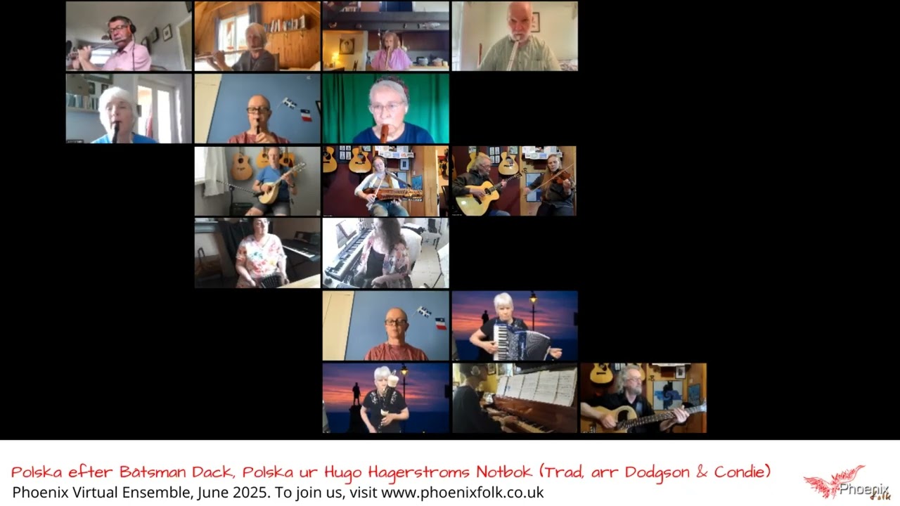 Polska efter Båtsman Dack, Polska ur Hugo Hagerstroms Notbok