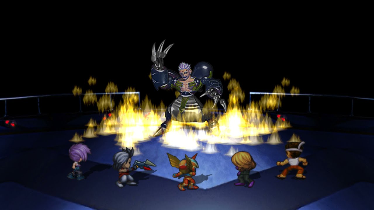 Saga Frontier Remastered: 5x Combo Example.