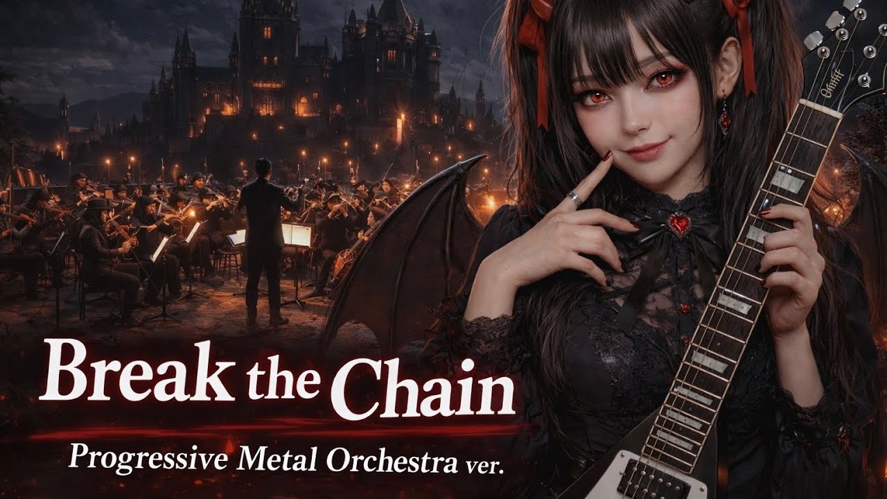 仮面ライダーキバ「Break the Chain」Progressive Metal Orchestra ver. 🦇【AI Cover】
