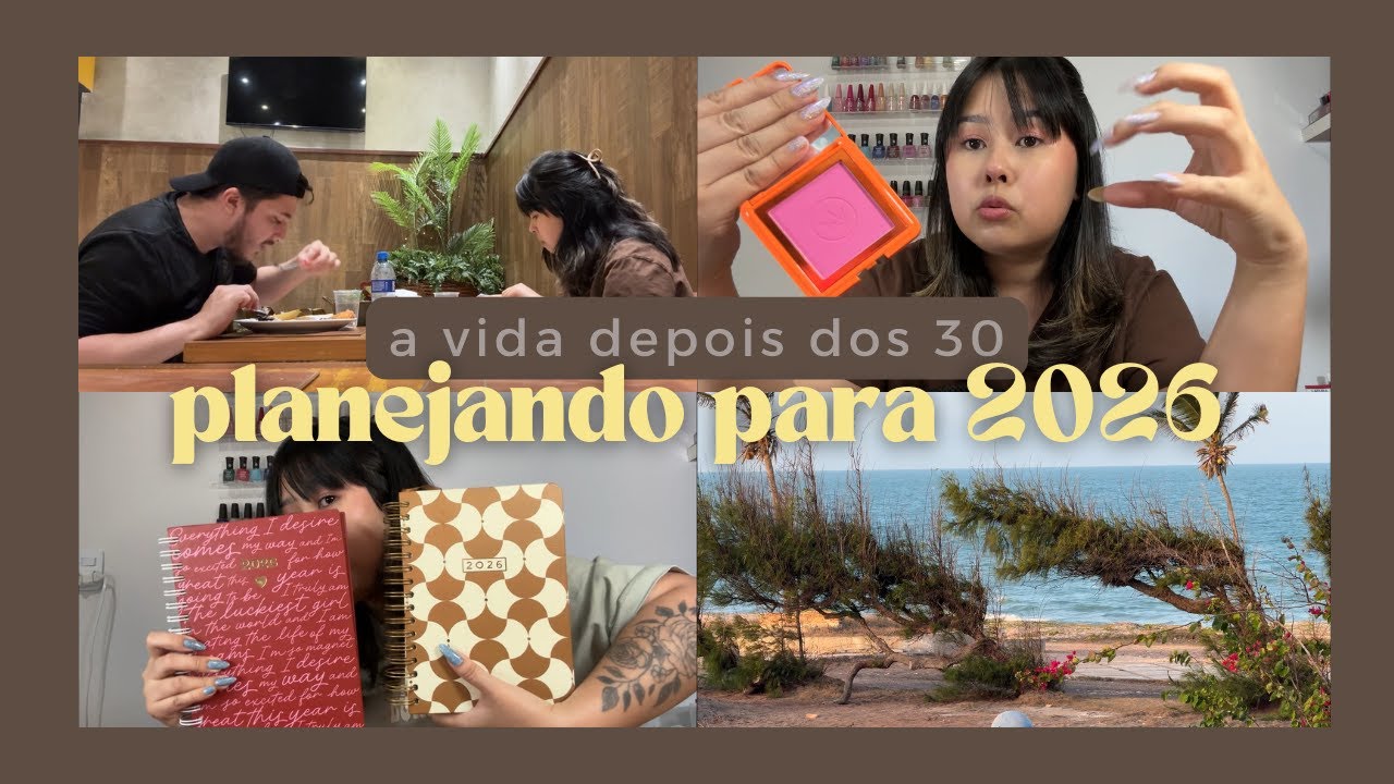 projetos para o novo ano, comprinhas da viagem e favoritos de maquiagem | Aya