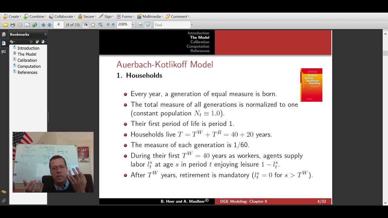 The Auerbach-Kotlikoff Model: Economics and Computation with MATLAB, part 1