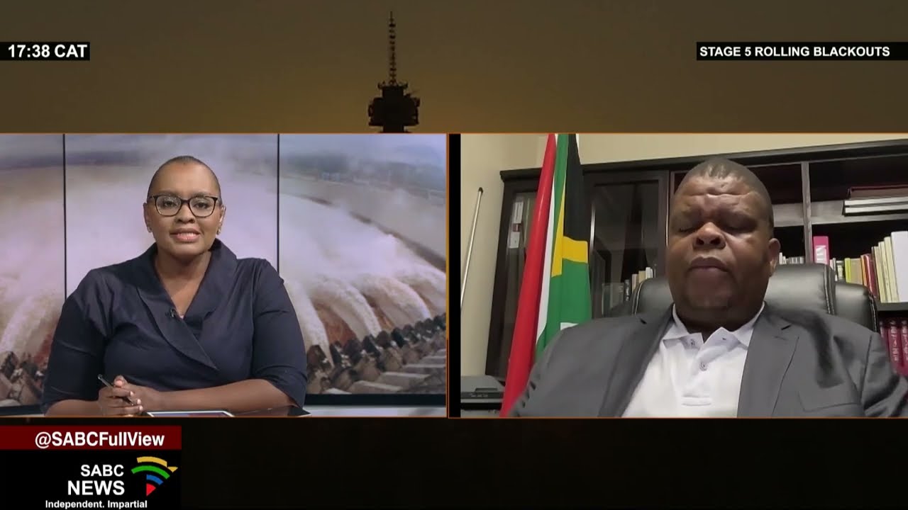 Water and Sanitation's visit to the Vaal Dam and the Vaal Barrage: David Mahlobo