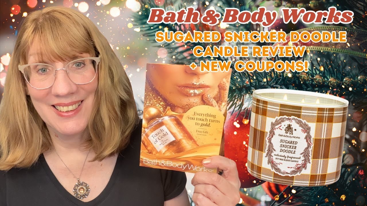 Обзор свечей Snicker Doodle от Bath & Body Works + новые купоны!