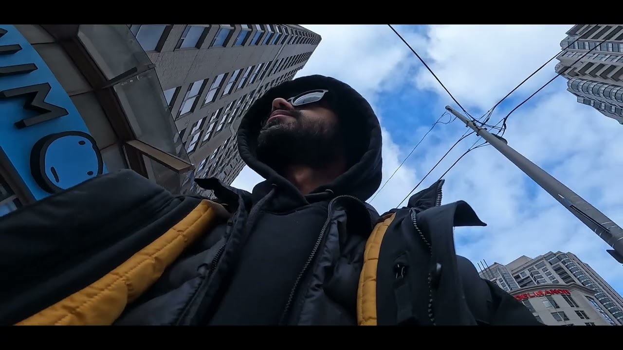 Walking around Toronto City
