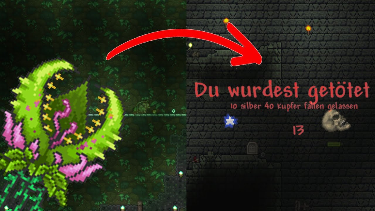 Von Plantera zu Trauer und Kummer  /Terraria 16