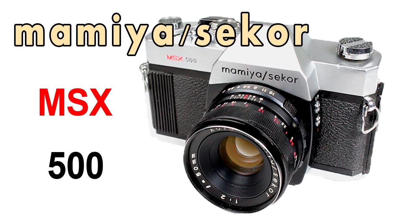 How To Use Mamiya Sekor MSX 500 Film Camera