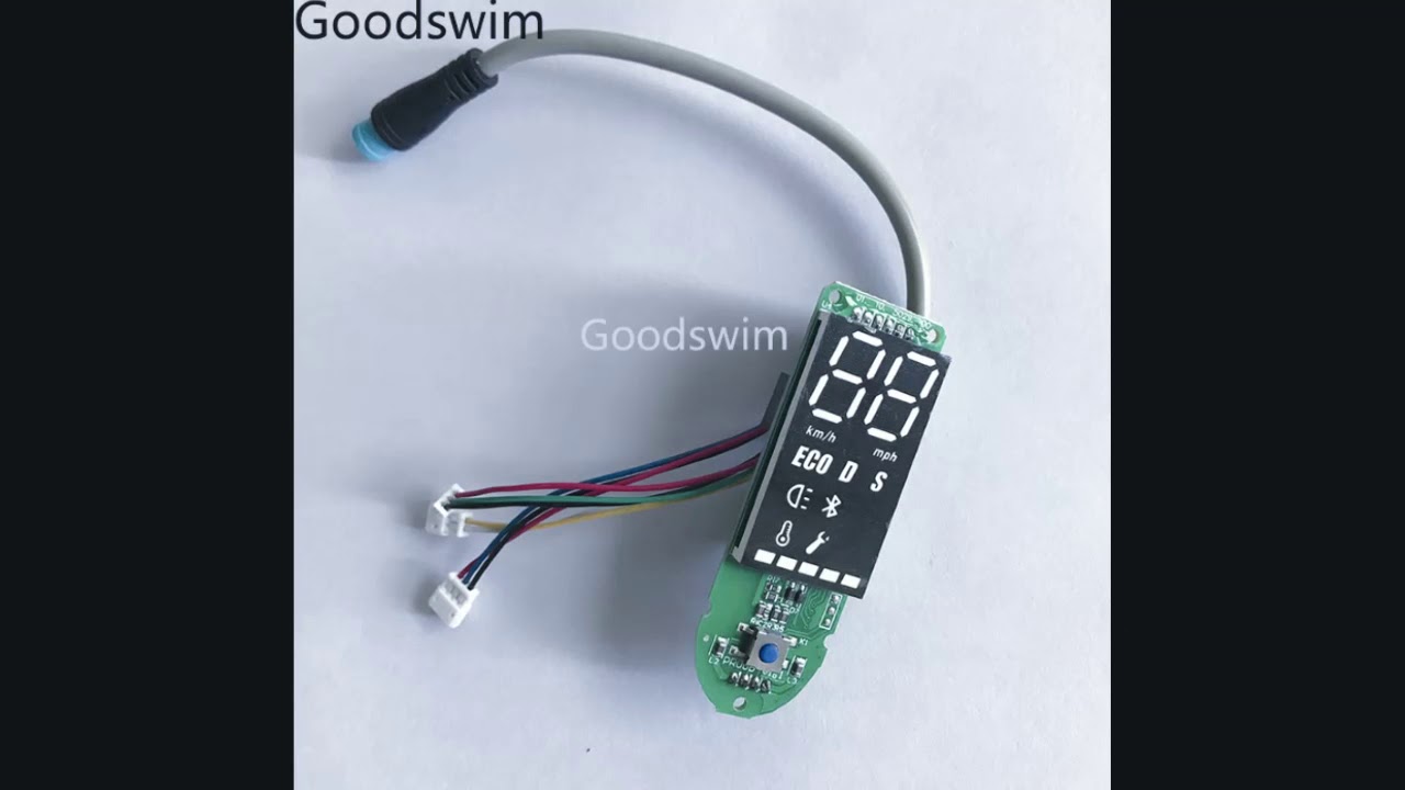 Upgrade M365 Pro Dashboard for Xiaomi M365 Scooter W/