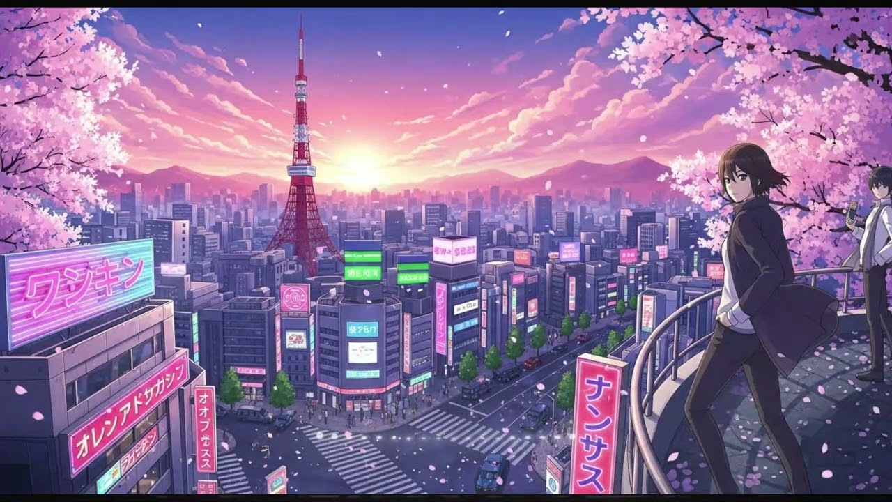 Tokyo Lofi Beats for Relaxing Night ( 1 hour )
