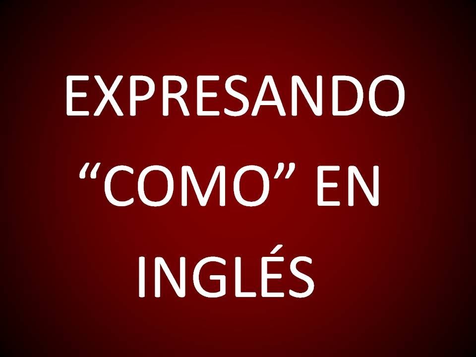 Inglés Americano - Expresando 