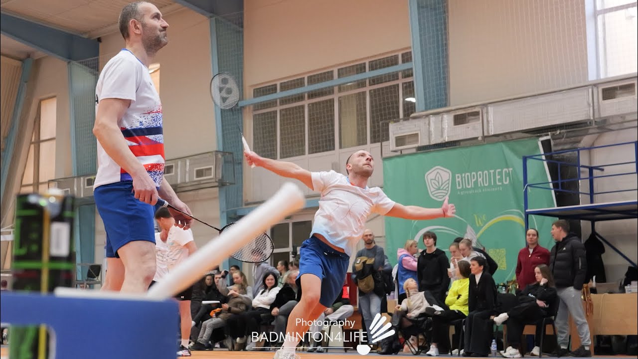 Iarna Chisinau 2026 Final MD A I.Tarlev/I.Balaban MD vs M.Valov/K.Palazov BG 1:2 #badminton#Moldova 