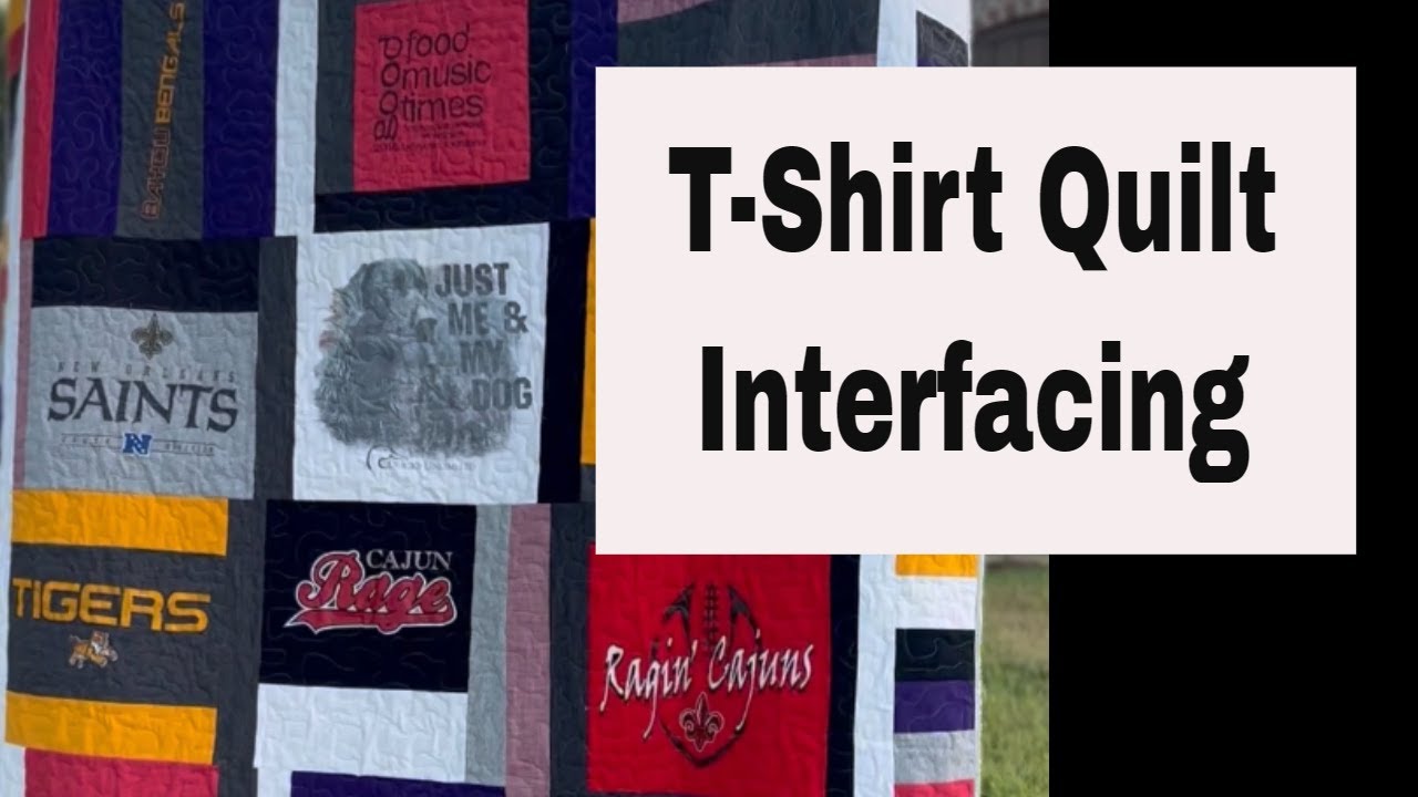 T-Shirt Quilt Tutorial | PellonSF101