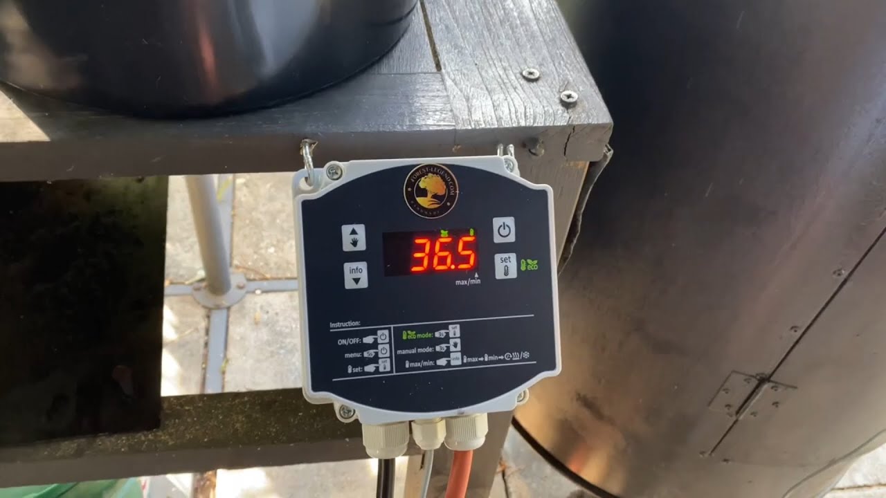 Forest Legend Rauchgenerator + Heizung mit Regelung | Smoke generator + ARTS Heating with regulation