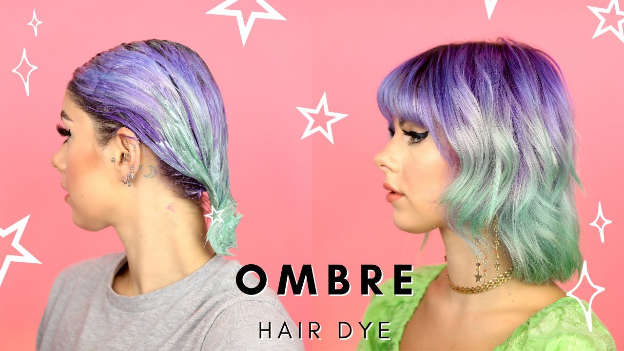 OMBRE HAIR DYE AT HOME WITH ARCTIC FOX HAIR COLOR