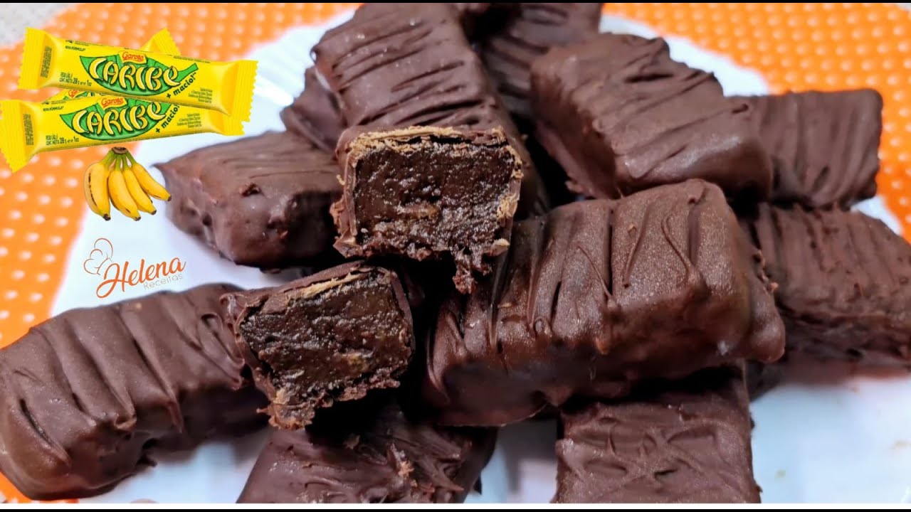 TODOS ESTÃO DOIDOS POR ESTA SOBREMESA FIT - com BANANA E CHOCOLATE - Helena Receitas