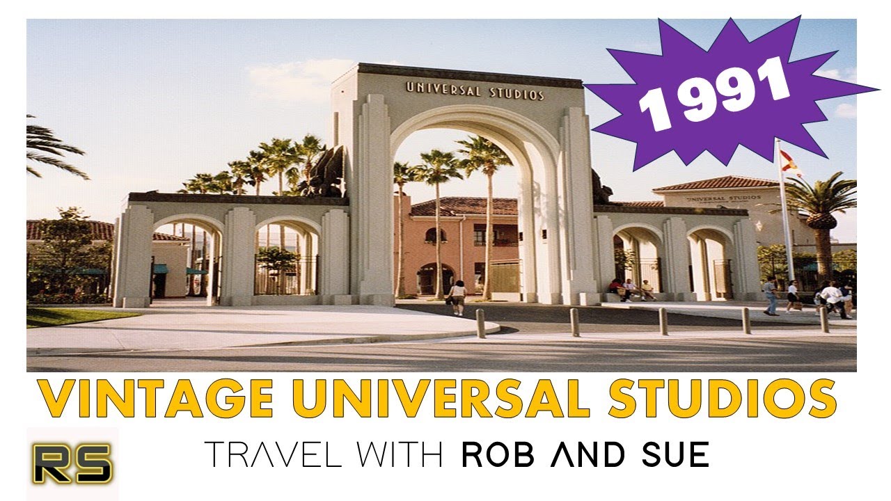 VINTAGE UNIVERSAL STUDIOS | ORLANDO | 1991