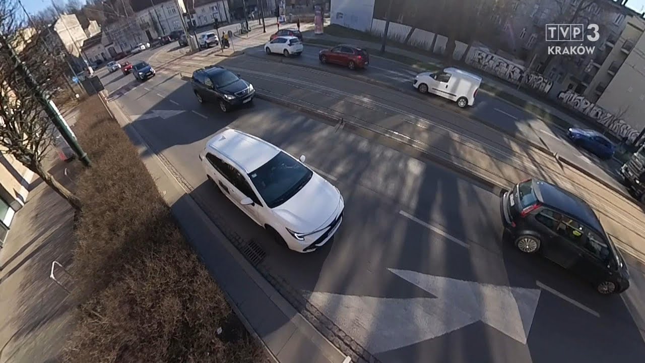 Jedź bezpiecznie odc. 980 (Jazda na suwak na ul. Na Zjeździe i Kamieńskiego w Krakowie)