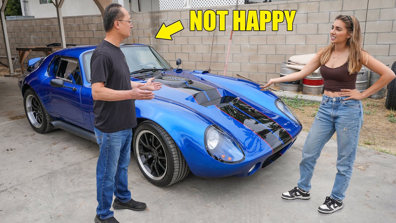 Возвращаю свой Shelby Daytona Coupe парню, который мне его продал...