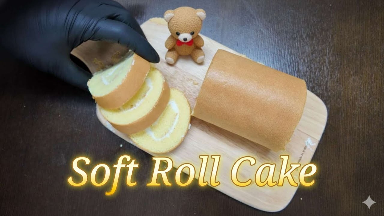 입에서 녹아 없어져요!  롤 케이크!           #Roll Cake