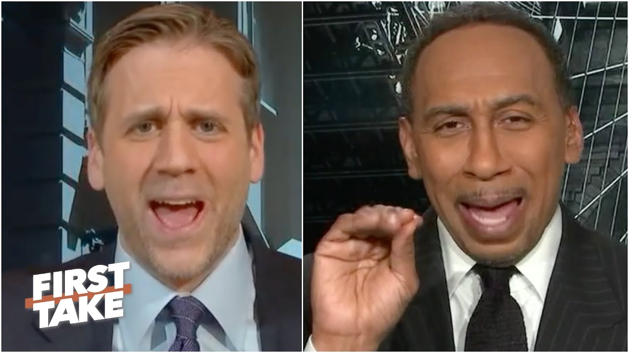 'Wah, wah, wah!' - Stephen A. shuts down Giants fan Max Kellerman after Eagles' loss | First Take
