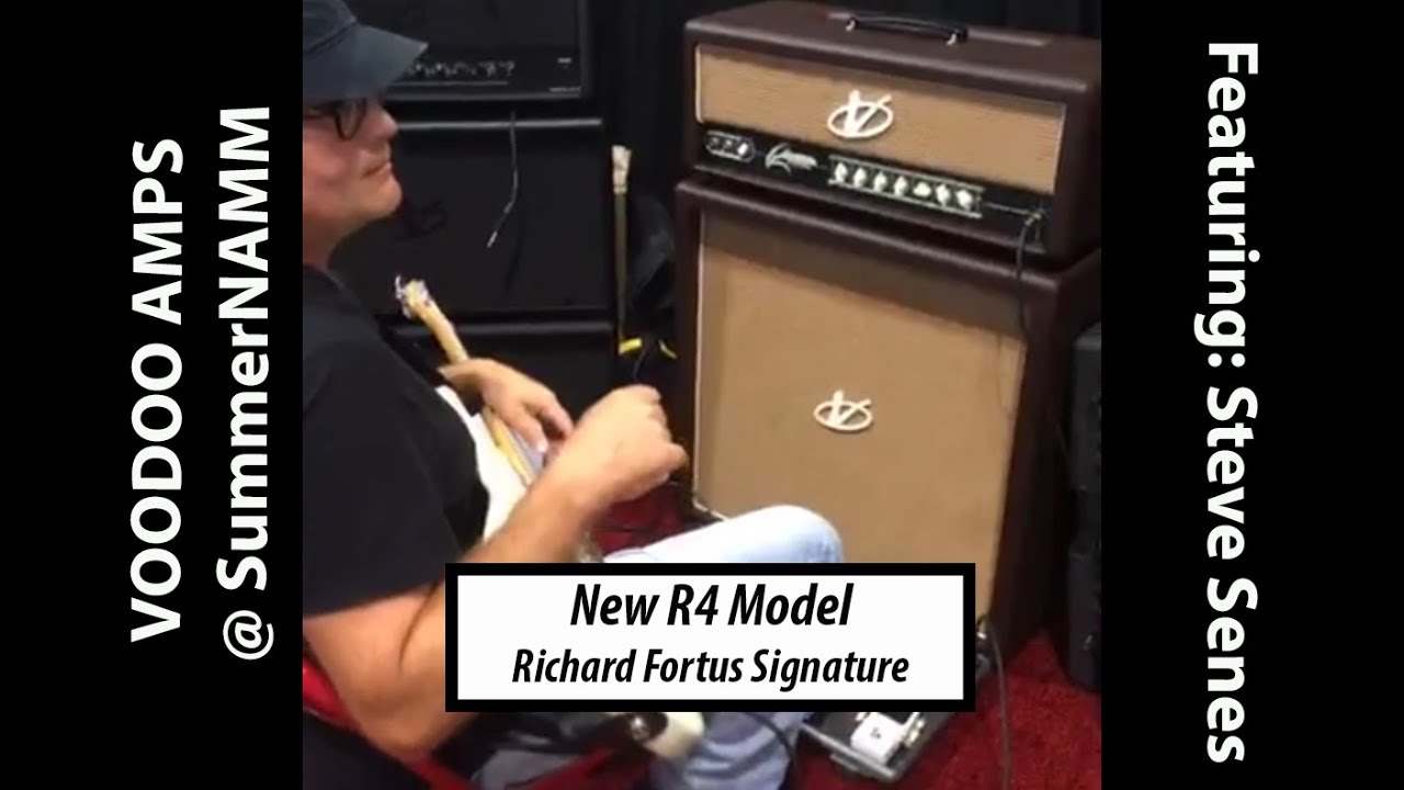 Voodoo Amps @SummerNamm: The R4 (Richard Fortus of GnR Signature) Feat: Steve Senes