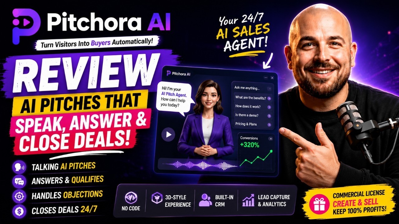 Pitchora AI Review: Watch The Official Demo! 🔵 PITCHORA AI Review [NEW] Pitchora AI Official Demo