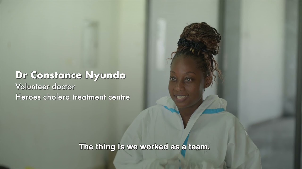 Concerted efforts & collaboration to end the cholera outbreak in Zambia are paying off