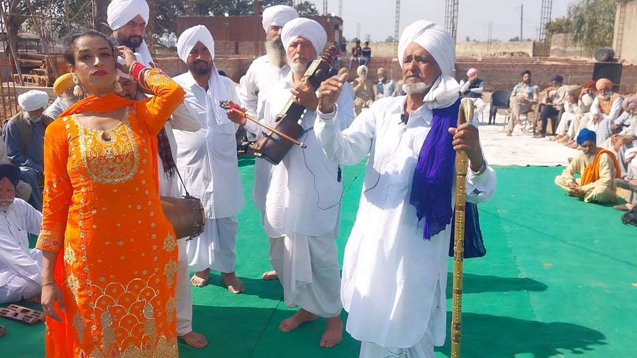 ਪਿੰਡ ਰਾਜੋਮਾਜਰਾ ਵਿੱਚ ਭਗਤ ਚਰਨ ਦਾਸ ਦਾ ਅਖਾੜਾ Puadhi Akhada Bhagat Charan Das Bhagat Ajaib Singh Jebba