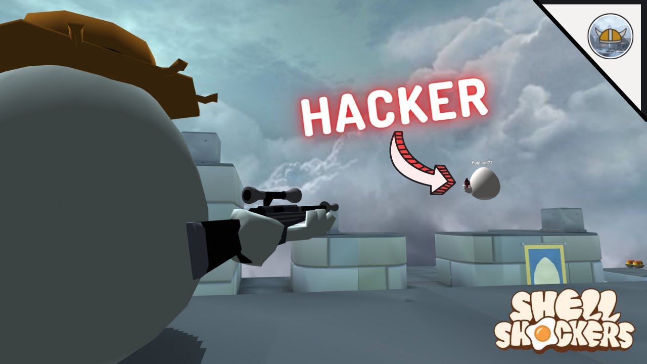I found a HACKER and I 1v1'd him.......Shell Shockers | by Blue Wizard Digital