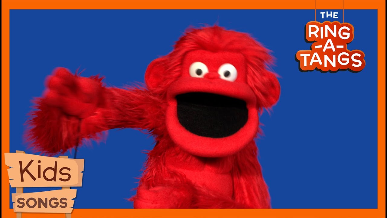 Red Monkey Song - Learn Colors | Nursery Rhymes & Kids Songs | The Ring-a-Tangs | Kids Show
