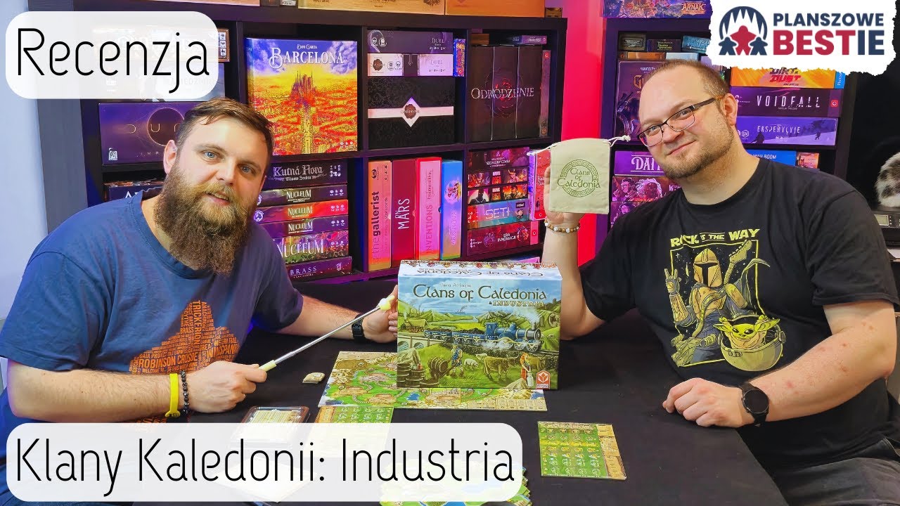 Klany Kaledonii + dodatek Industria - Recenzja - Planszowe Bestie #646 - 20.01.2026